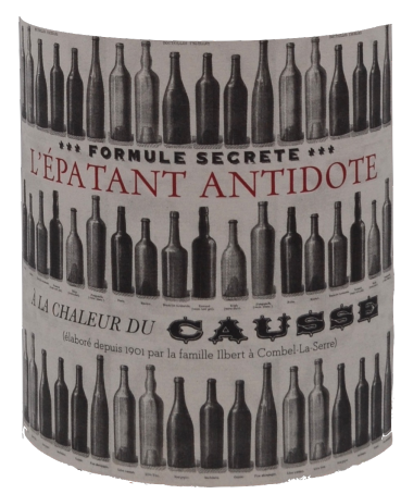 Antidote à la chaleur 2017 - étiquette - Domaine Combel la Serre