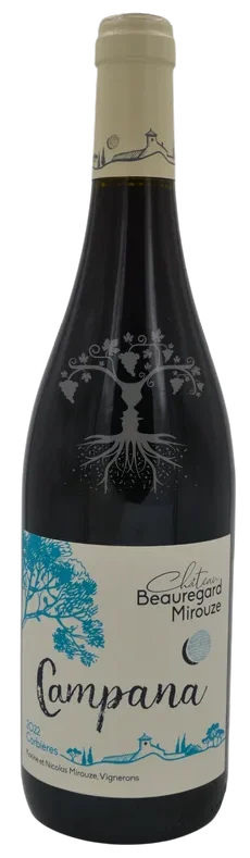 Campana rouge Château Beauregard Mirouze