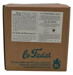 Lo Fadat blanc Château Beauregard Mirouze