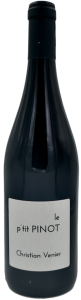 Le ptit pinot - christian venier - vin naturel - cheverny - vinibee