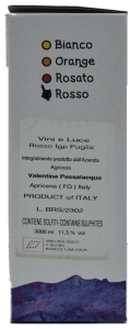 BIB Rosso Puglia Valentina Passalacqua Valentina Passalacqua 3 litres