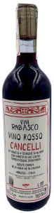 Vino rosso Cancelli Vini Rabasco